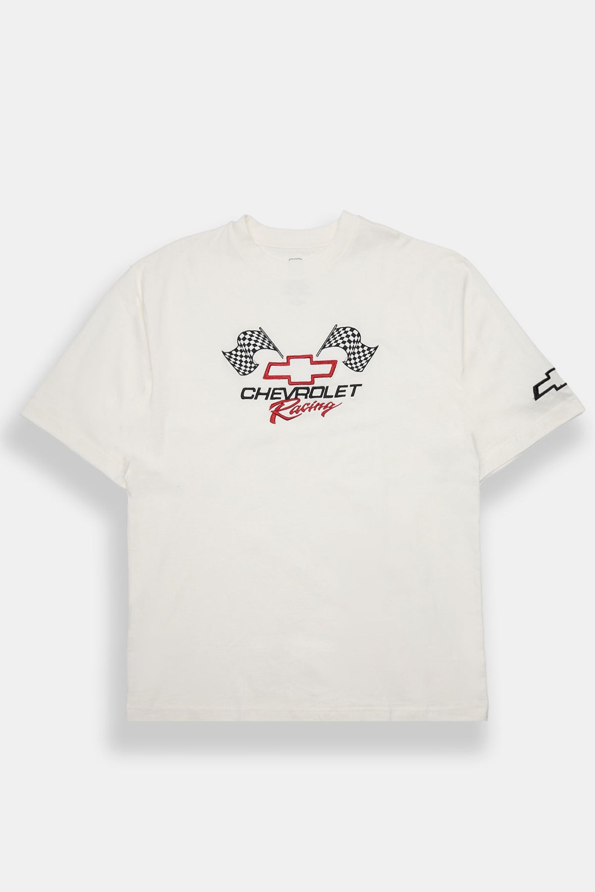 Chevrolet Racing Embroidered Graphic Oversized Tee