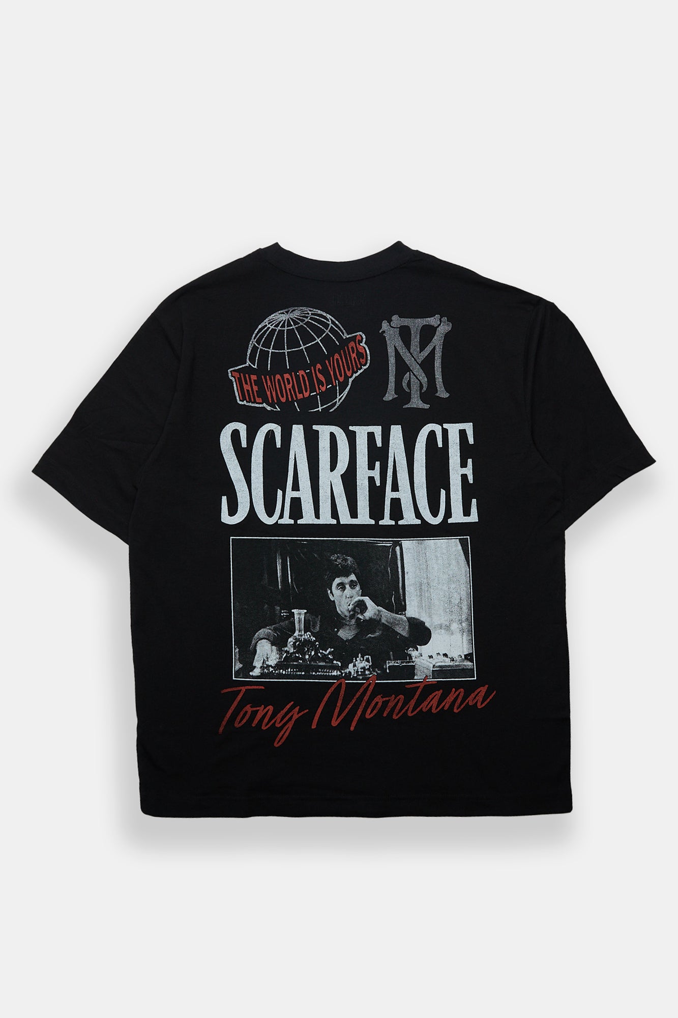 Scarface Tony Montana Graphic Oversized Tee