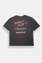 Chucky Wanna Play Graphic Oversized Tee thumbnail 1