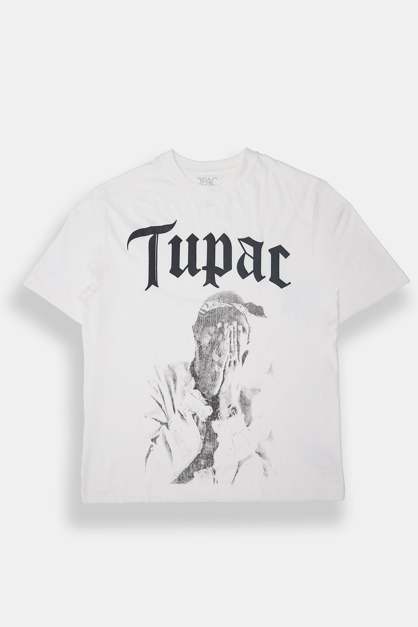 T-shirt surdimensionné graphique Tupac