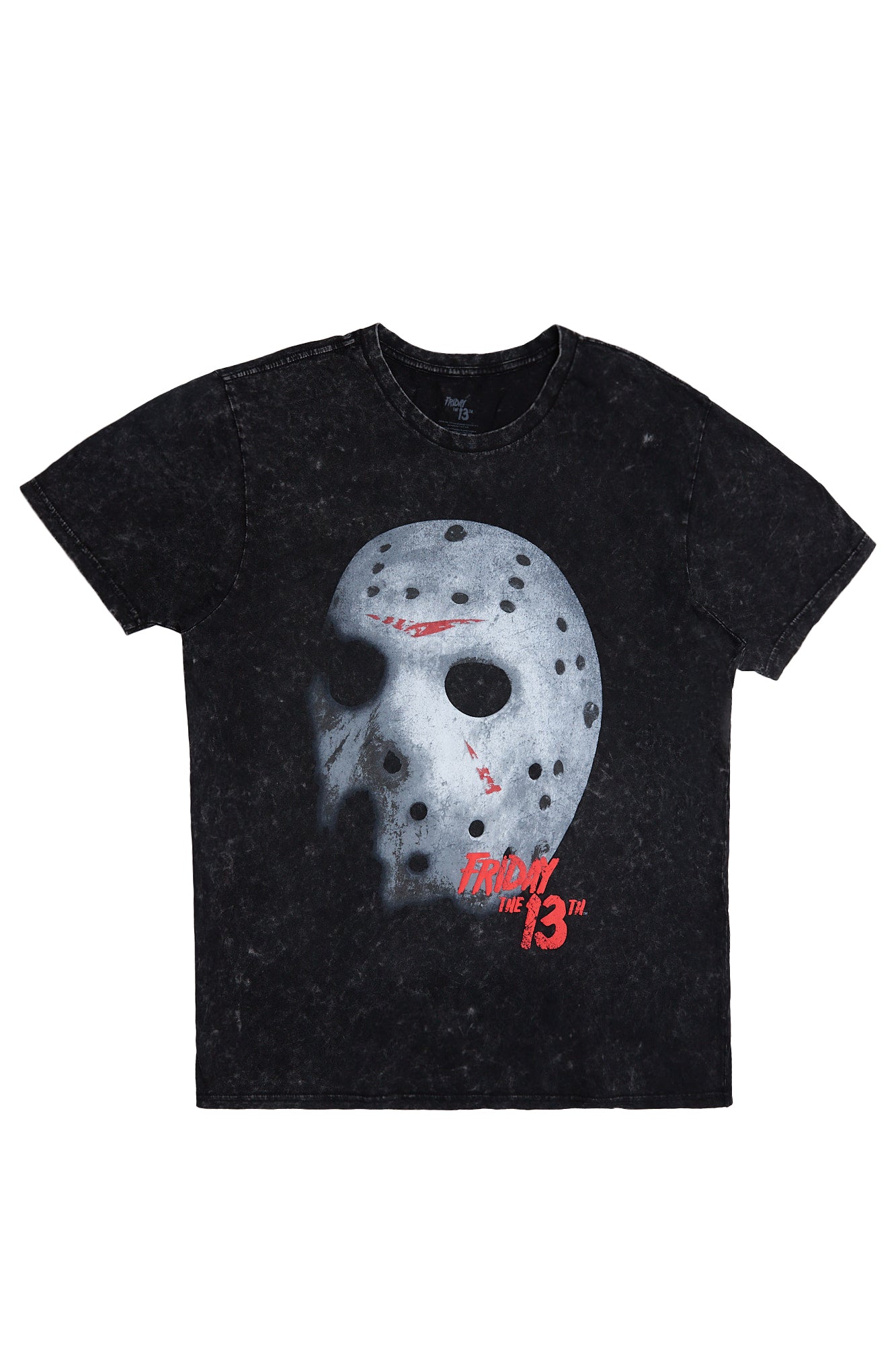 Friday The 13th Graphic Acid Wash Tee