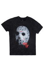 T-shirt délavé acide imprimé graphique Friday The 13th thumbnail 1