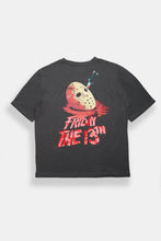 Friday The 13th Mask Graphic Oversized Tee thumbnail 1