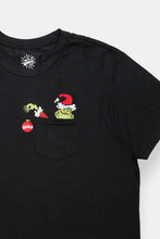 T-shirt à poche et graphique brodé Le Grincheux thumbnail 2