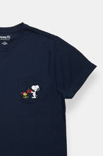 Peanuts Snoopy & Woodstock Embroidered Pocket Graphic Tee thumbnail 2