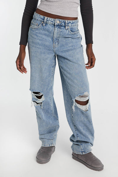 AERO High Rise Baggy Jeans – Bluenotes