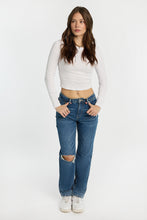 AERO Super High Rise Straight Jeans thumbnail 3