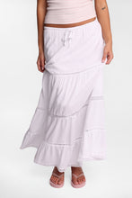 AERO Lace Trim Tiered Maxi Skirt thumbnail 2