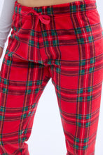 AERO Plaid Printed Plush Pajama Jogger thumbnail 23