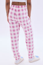 AERO Plaid Printed Plush Pajama Jogger thumbnail 12