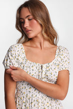 AERO Cap Sleeve Side Smocked Midi Dress thumbnail 3