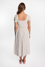 AERO Cap Sleeve Side Smocked Midi Dress thumbnail 4