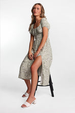 AERO Cap Sleeve Side Smocked Midi Dress thumbnail 22