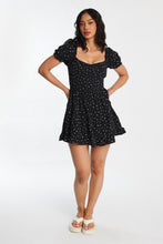 AERO Scoop Neck Fit & Flare Smocked Mini Dress thumbnail 5