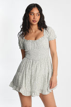 AERO Scoop Neck Fit & Flare Smocked Mini Dress thumbnail 10