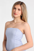 AERO Linen-Blend Strapless Mini Dress thumbnail 12