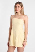 AERO Linen-Blend Strapless Mini Dress thumbnail 14