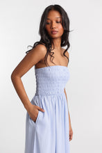 AERO Linen-Blend Strapless Midi Dress thumbnail 19