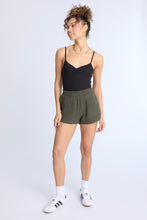 Shorts taille haute à enfiler en cotton léger thumbnail 9