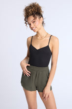Shorts taille haute à enfiler en cotton léger thumbnail 6
