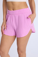 Shorts taille haute à enfiler en cotton léger thumbnail 14