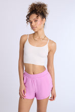Shorts taille haute à enfiler en cotton léger thumbnail 13