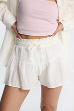 Shorts taille haute à enfiler en cotton léger thumbnail 10