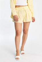 Shorts taille haute à enfiler en cotton léger thumbnail 5