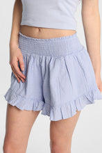 Short taille haute à enfiler en seersucker AERO thumbnail 6