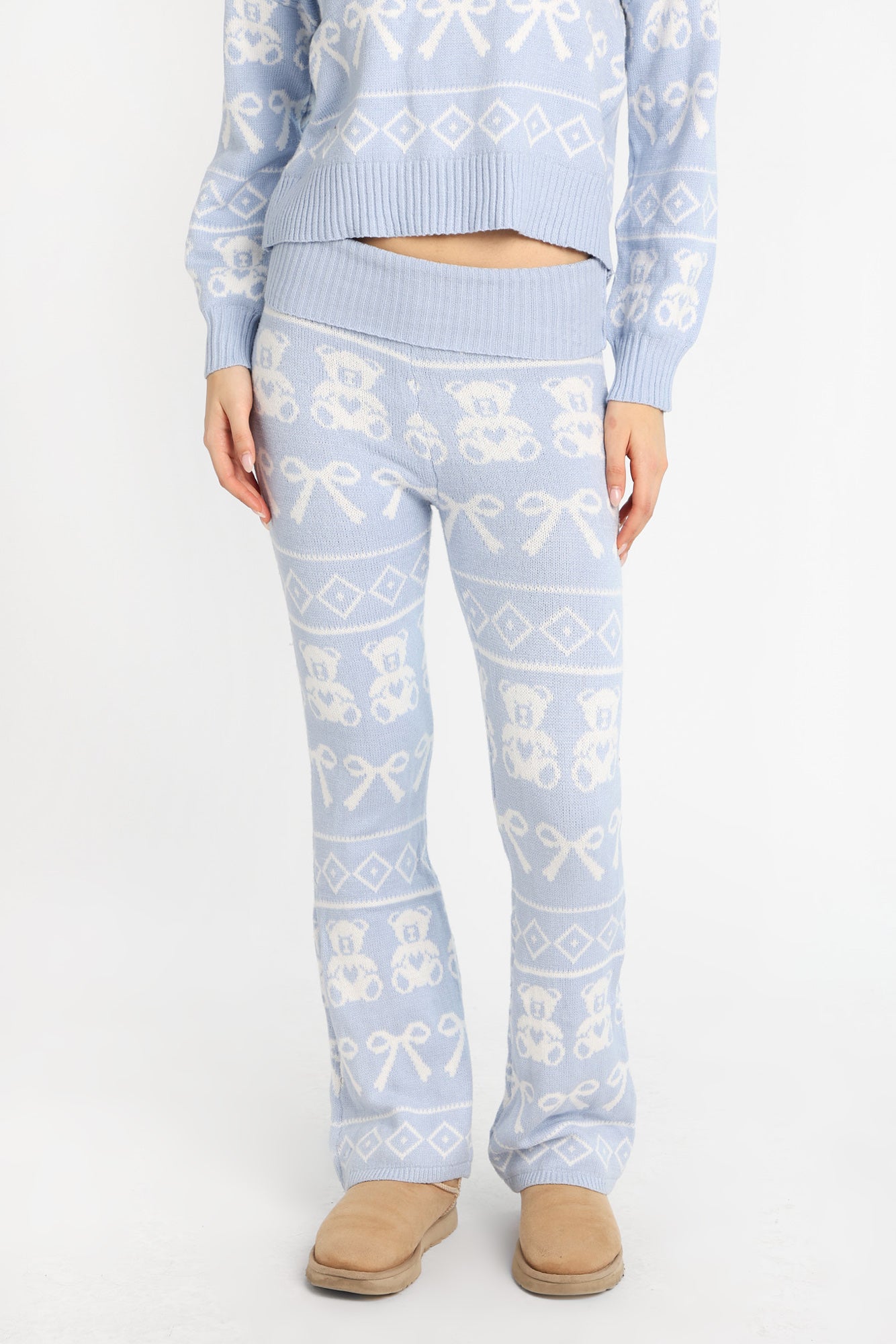 AERO Flat Knit Sweater Pants