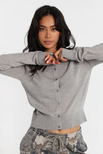AERO Crew Neck Button-Up Cardigan thumbnail 2