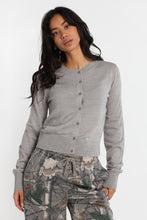 AERO Crew Neck Button-Up Cardigan thumbnail 5