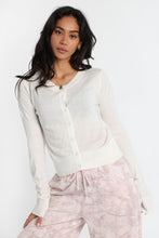 AERO Crew Neck Button-Up Cardigan thumbnail 6