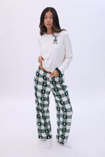 Velour 3-Piece Pajama Scrunchie Jogger And Tee Set thumbnail 2