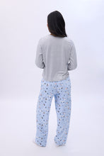 Velour 3-Piece Pajama Scrunchie Jogger And Tee Set thumbnail 9