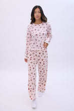 Velour 3-Piece Pajama Scrunchie Jogger And Tee Set thumbnail 18