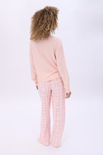 Ensemble pantalon t-shirt et chouchou pyjama en velour AERO  thumbnail 23