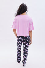 Hello Kitty Cloud Printed Velour Pajama Set thumbnail 4