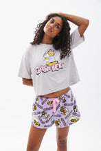 Garfield Graphic Plush Pajama Short Set thumbnail 1