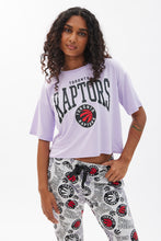 Toronto Raptors Printed Velour Pajama Set thumbnail 2