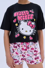 Ensemble short et t-shirt pyjama imprimé Hello Kitty thumbnail 3