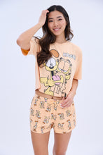 Garfield Printed Super Soft Pajama Short And Tee Set thumbnail 1