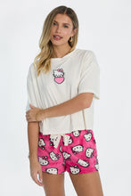 Hello Kitty Heart Pajama Tee & Plush Shorts 2-Piece Set thumbnail 1