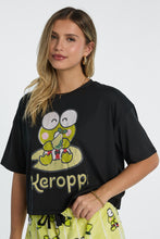 Keroppi Pajama Tee & Plush Shorts 2-Piece Set thumbnail 3