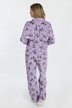 Kuromi Velour Pajama Dad Shirt And Pants 2-Piece Set thumbnail 2
