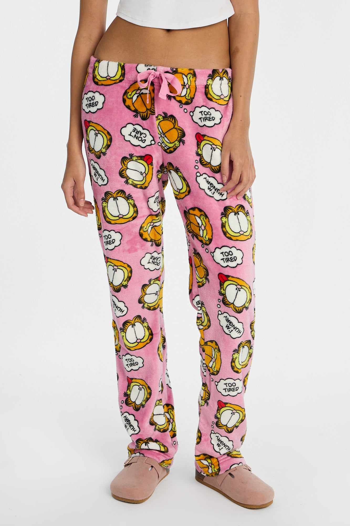 Garfield Plush Pajama Pants