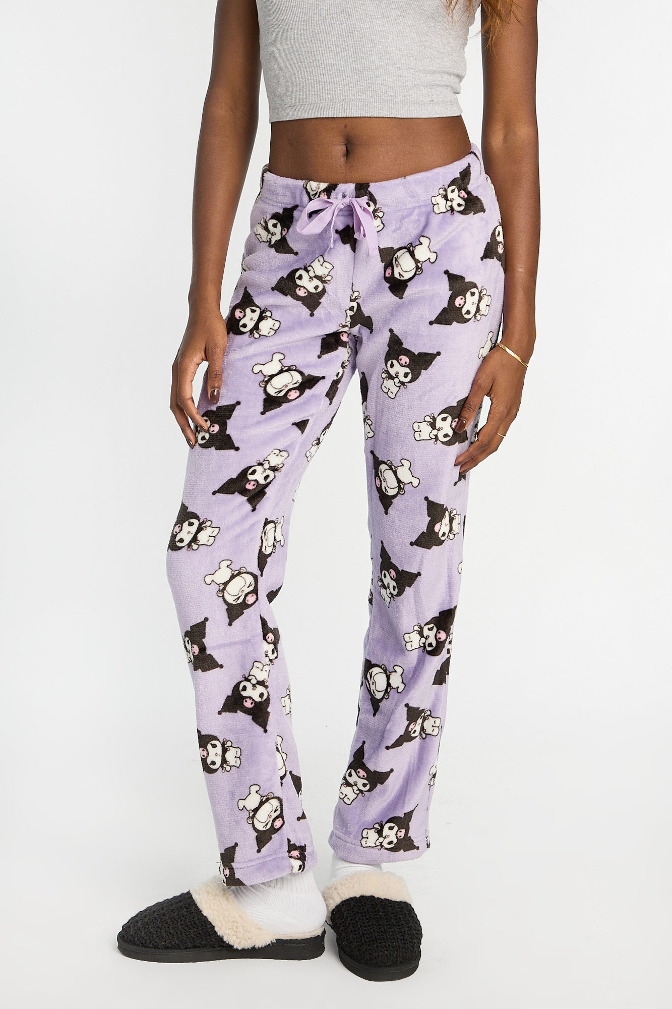 Kuromi Plush Pajama Pants