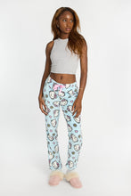 Pantalon pyjama pelucheux imprimé Hello Kitty fleur thumbnail 4