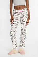 Pantalon pyjama pelucheux imprimé Hello Kitty noeud thumbnail 1