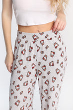 Hello Kitty Teddy Bear Super Soft Wide Leg Pajama Pants thumbnail 2